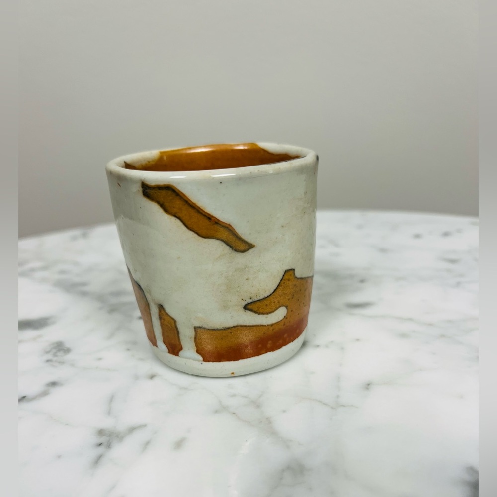 Handcrafted Ceramic Tea Cup – Traditional Artisan Pottery – Unique Ceramic Art